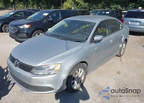 2011 Volkswagen Jetta 2.5L Se из США, поврежденный, VIN 3VWDX7AJXBM346552